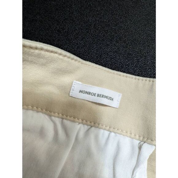 Loft Outlet Chino Shorts Original Beige 100% Cotton Women's Size 8 - Picture 4 of 6